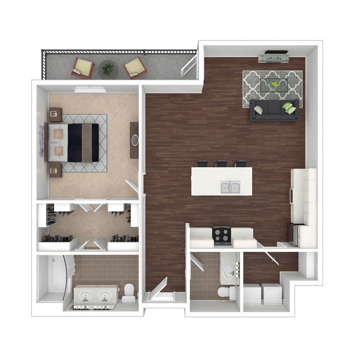 Lafayette 2D Floor Plan 
